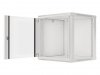 Lanberg Szafa instalacyjna wisząca 19 cali 12U 600X600mm szara (drzwi szklane)